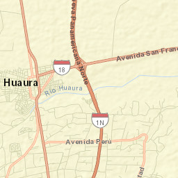 Huaura Street Map