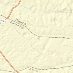 Pedrinhas Street Map