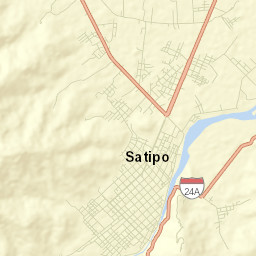 Satipo Street Map