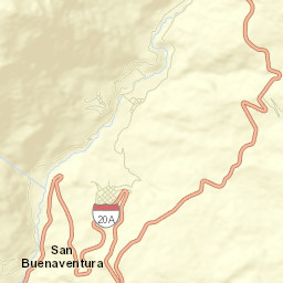 Provincia de Canta Street Map