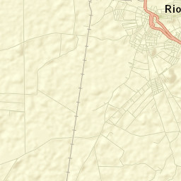 Rio Real Street Map