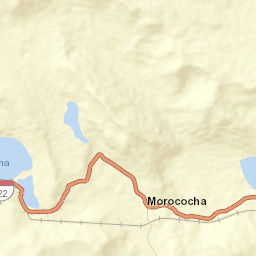Morococha Street Map