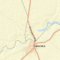 Canarana Street Map