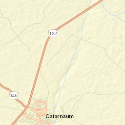 Cafarnaum Street Map