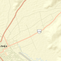 Jauja Street Map