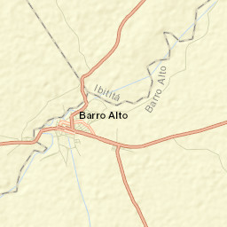 Barro Alto Street Map