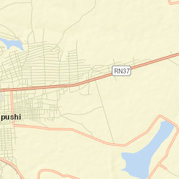 Kipushi Street Map