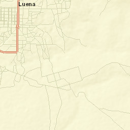 Luena Street Map