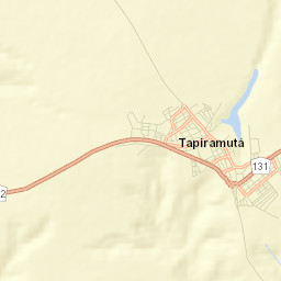 Tapiramutá Street Map