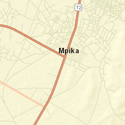 Mpika Street Map