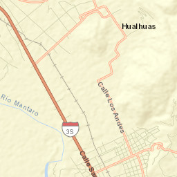 San Agustin Street Map