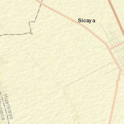 Sicaya Street Map
