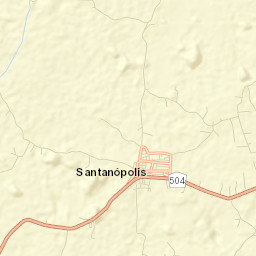 Santanópolis Street Map