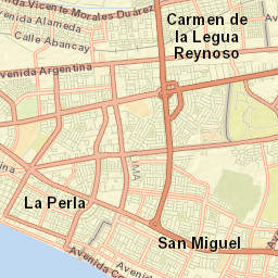 Callao Street Map