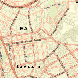 Lima Street Map