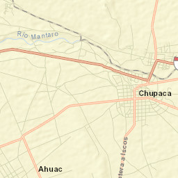 Chupaca Street Map