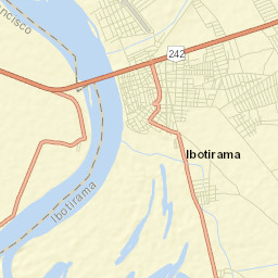 Ibotirama Street Map