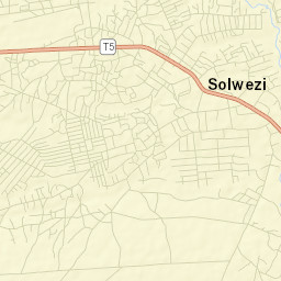 Solwezi Street Map