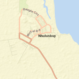 Nhulunbuy Street Map