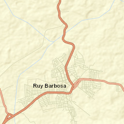 Ruy Barbosa Street Map