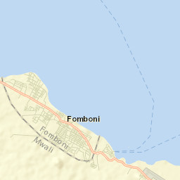 Fomboni Street Map