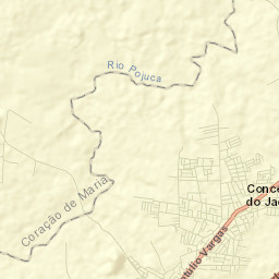 Conceição do Jacuípe Street Map