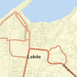 Lobito Street Map