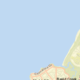 Rapid Creek Street Map