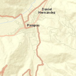 Pampas Street Map