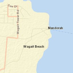 Wagait Street Map