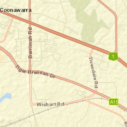 Berrimah Street Map