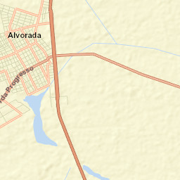 Alvorada Street Map