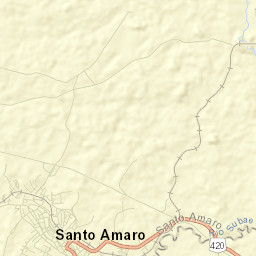 Santo Amaro Street Map