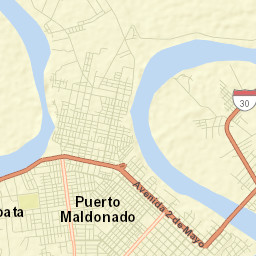Puerto Maldonado Street Map