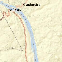Cachoeira Street Map