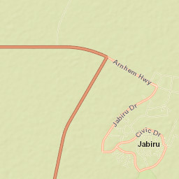 Jabiru Street Map