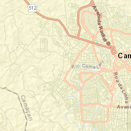 Camaçari Street Map