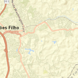 Simões Filho Street Map