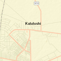 Kalulushi Street Map