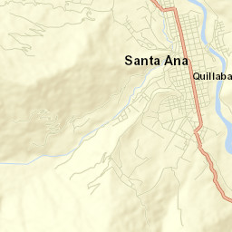 Santa Ana Street Map