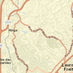 Lauro de Freitas Street Map