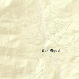 San Miguel Street Map