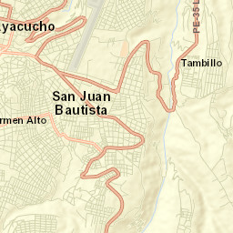 Ayacucho Street Map