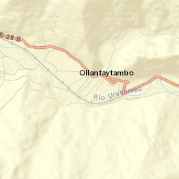 Ollantaytambo Street Map