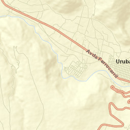 Urubamba Street Map