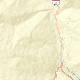 Paucartambo Street Map