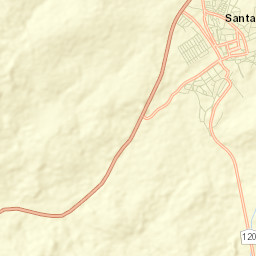 Santa Inês Street Map