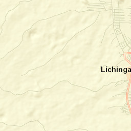 Lichinga Street Map