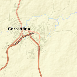 Correntina Street Map