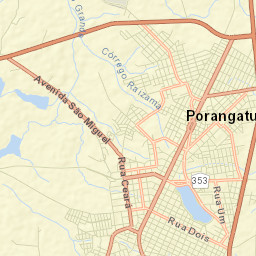 Porangatu Street Map